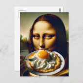 モナ食べア・パイ ポストカード (正面/裏面)