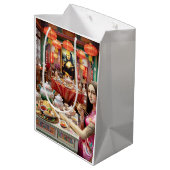 モナ食べ中国中国店 ミディアムペーパーバッグ (裏面アングル)