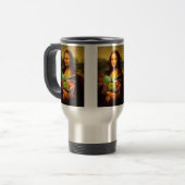 モナ・リサが野菜を大好き トラベルマグ (正面左)