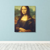 モナ・リサの実サイ絵画ズのラップキャンバス キャンバスプリント (インサイチュ (ウッドフロア))