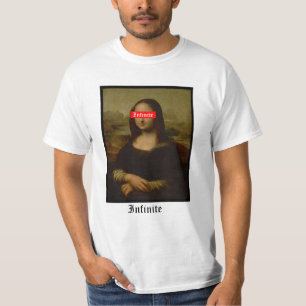 モナ·リサのTシャツを検閲した Tシャツ