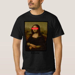 モナ·リサのTシャツを検閲した Tシャツ