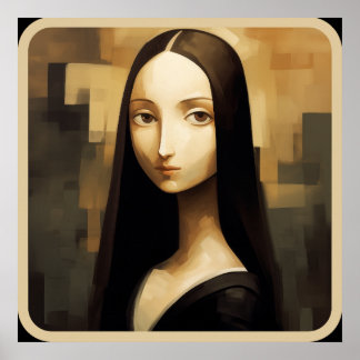 モナ・リサは、クラシックだけでなく、新しい。 ポスター