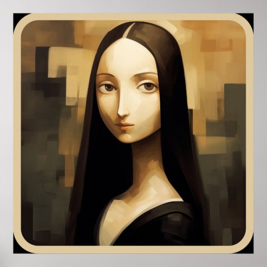 モナ・リサは、クラシックだけでなく、新しい。 ポスター (正面)