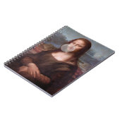 モナ・リサ吹はグレーバブルガムだ ノートブック (左側)