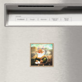 モナ・リサ猫マグネット マグネット (インサイチュ (食洗機))