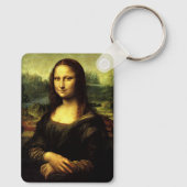 モナ・リサ絵画は、有名な キーホルダー (裏面)