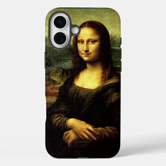 モナ・リサ絵画は、有名な Case-Mate iPhoneケース (裏面)