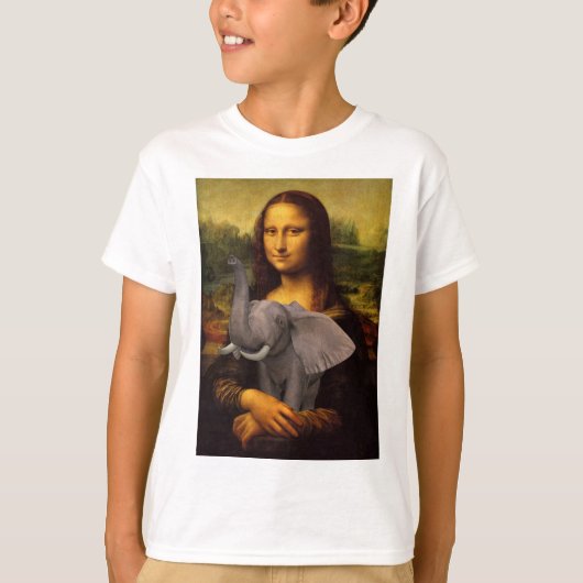 モナ・リサ・ウィズ Tシャツ (正面)