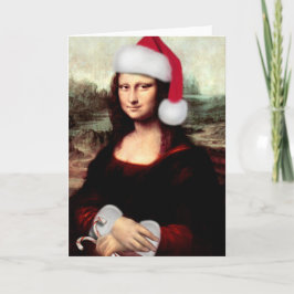 モナ・リサ サンタ ハット クリスマス