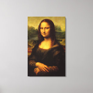モナ・リサ、レオナルド・ダ・ヴィンチ、クラシック絵画ズ キャンバスプリント