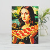 モナ・リザのピザ・モーメント 招待状 (スタンド正面)