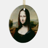 モナ・リザのレオナルドda Vin著絵画のコピー セラミックオーナメント (右)
