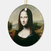 モナ・リザのレオナルドda Vin著絵画のコピー セラミックオーナメント (左)