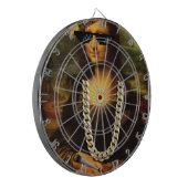 モナ・リザの刺客の生命芸術の生命 ダーツボード (正面左)