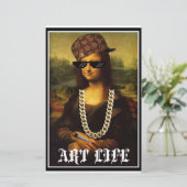 モナ・リザの刺客の生命芸術の生命 便箋 (スタンド正面)