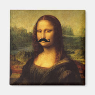 モナ・リザの口ひげ マグネット