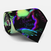 モナ・リザの芸術1のタイ ネクタイ (ロール)