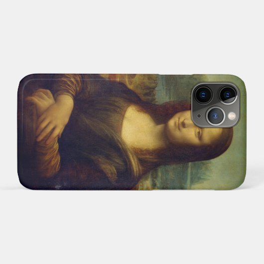 モナ・リザのiphone 4ケース Case-Mate iPhoneケース (裏面(横))