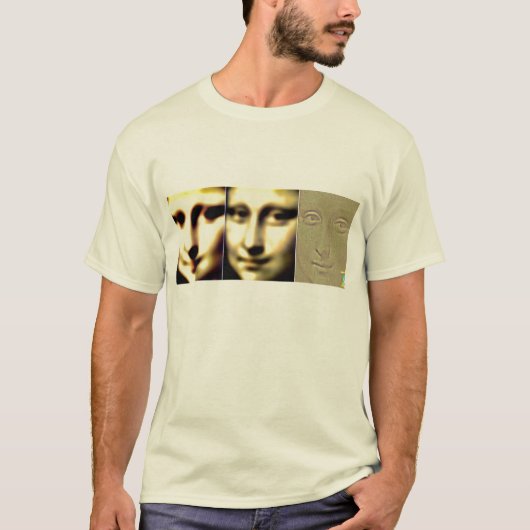 モナ・リザのTシャツ Tシャツ (正面)