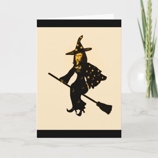 "モナ・リザハローウィンパーティに"は行きます* カード (正面)