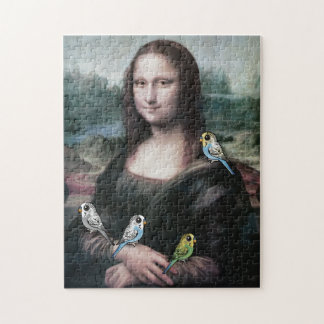 モナ・リザ及びBudgies ジグソーパズル