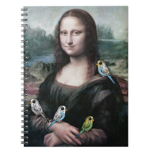 モナ・リザ及びBudgies ノートブック