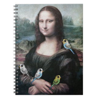 モナ・リザ及びBudgies ノートブック