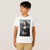モナ・リザ及びBudgies Tシャツ (正面フル)
