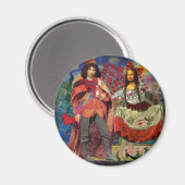 『モナ·リザ·イン·ラブ』 マグネット (正面/裏面)