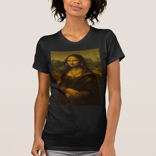モナ・リザ・イン・ルビー Tシャツ (正面)