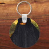 モナ・リザ、ブルカの奥に隠れる キーホルダー (正面)