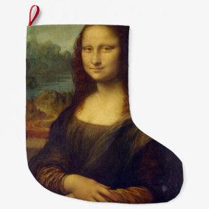 モナ・リザ ラージクリスマスストッキング