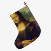 モナ・リザ ラージクリスマスストッキング (裏面 (吊り時))