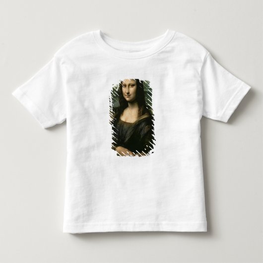 モナ・リザ、c.1503-6 トドラーTシャツ (正面)