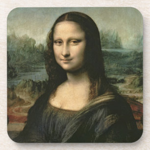 モナ・リザ、c.1503-6 (パネルの油) コースター