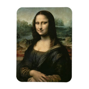 モナ・リザ、c.1503-6 (パネルの油) マグネット