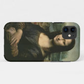 モナ・リザ、c.1503-6 (パネルの油) Case-Mate iPhoneケース (裏面(横))
