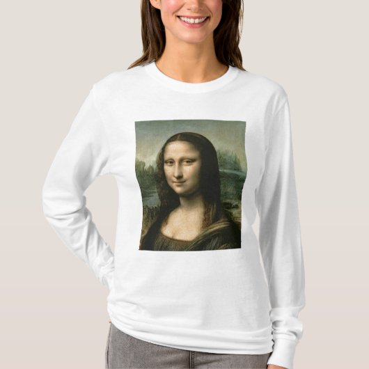 モナ・リザ、c.1503-6 tシャツ (正面)