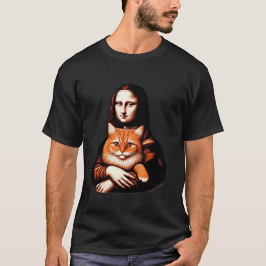 モナ・リザ Tシャツ (正面)