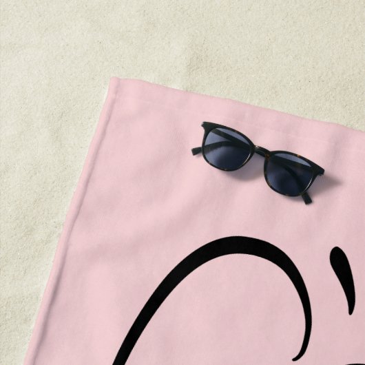 モニカパーソナライズされたという名前のビーチタオル贈り物 ビーチタオル (インサイチュ)