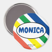 モニカ冷蔵庫磁石 マグネット (正面/裏面)