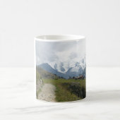 モニカHuenのwegの遅れのアルプス2008 070 コーヒーマグカップ (中央)