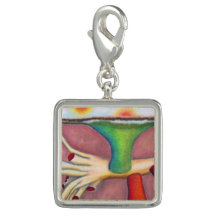 "モニズム"アートプリント財布チャーム