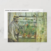 モニソットの「ユージーンマネ」ポストカード ポストカード (正面/裏面)