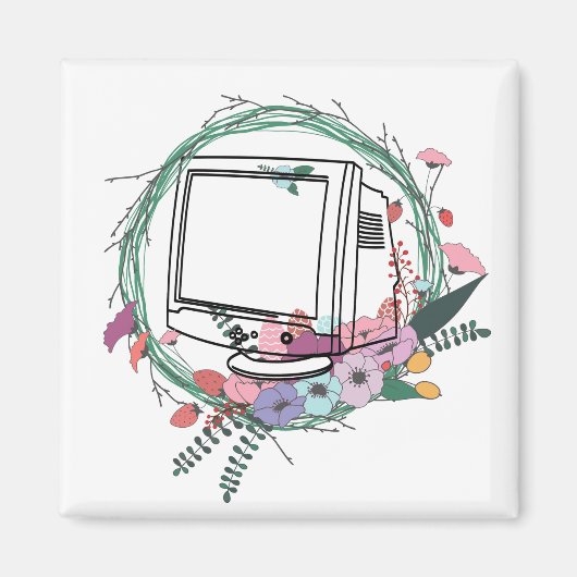 モニタとリース マグネット (正面)