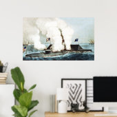 モニターとメリマックの戦い ポスター (ホームオフィス)