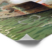 モニターとメリーマックのリトグラフの戦い ポスター (角)