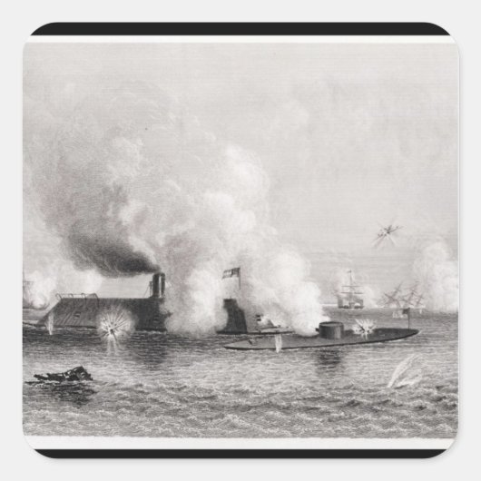 モニターとモニターの婚約 スクエアシール (正面)