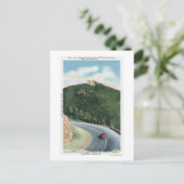 モニュメンタル・ハイウェイのヘアピンカーブ ポストカード (スタンド正面)